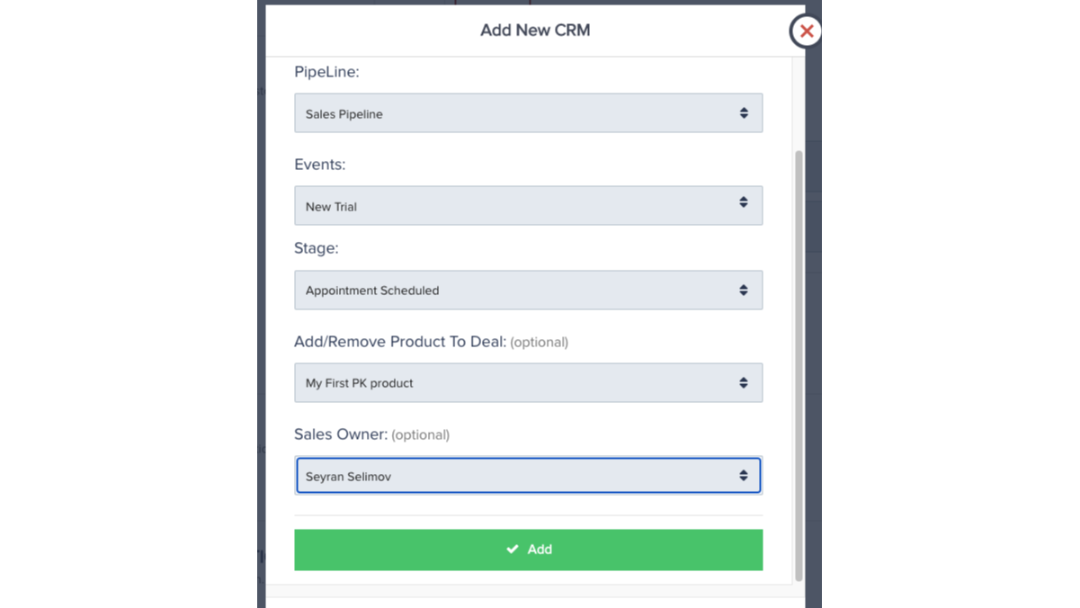 You can set the specific options for the specific HubSpot account.
